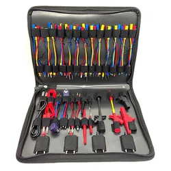 70pcs Whole Set Multimeter Test Lead Kits Set Essential Automotive Electronic Connectors Cables Hand Tool Tester