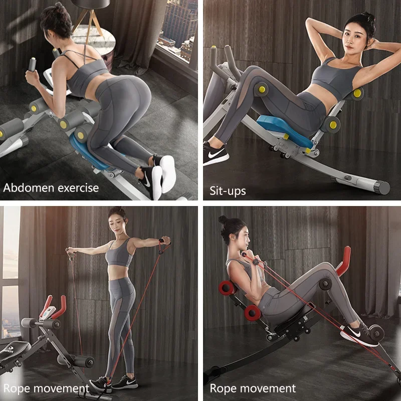 Multifunctional Supine Board Abdominal Muscle Exercise Training Device for Waist Beauty Machine Abdomen Fitness Equipment SJ