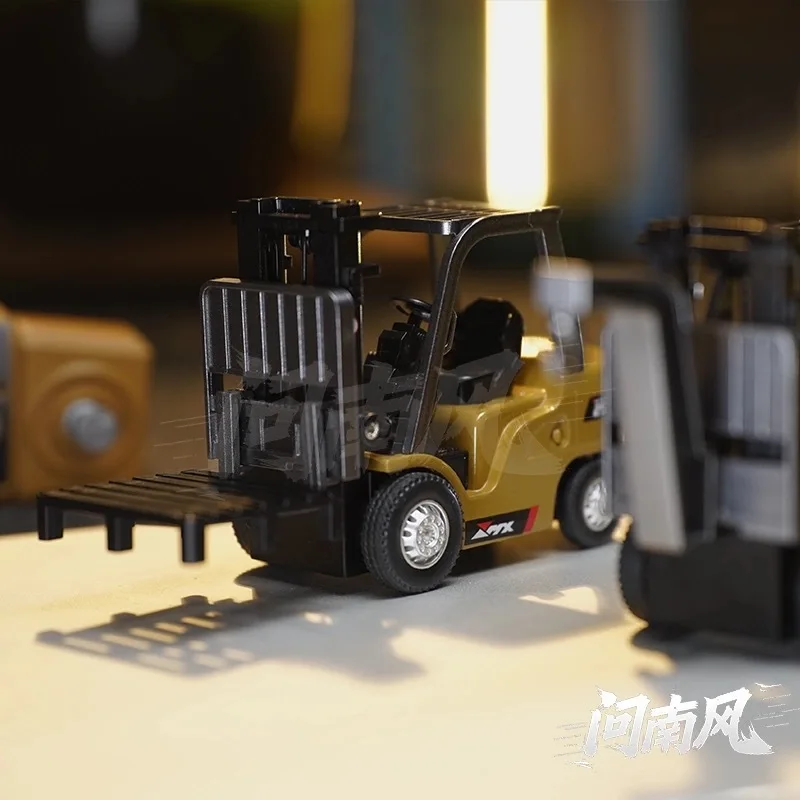 Zapytaj Nanfeng 1:64 Bluetooth Mini Alloy Forklift Remote Control Engineering Vehicle może być sterowany za pomocą telefonu komórkowego Car Children