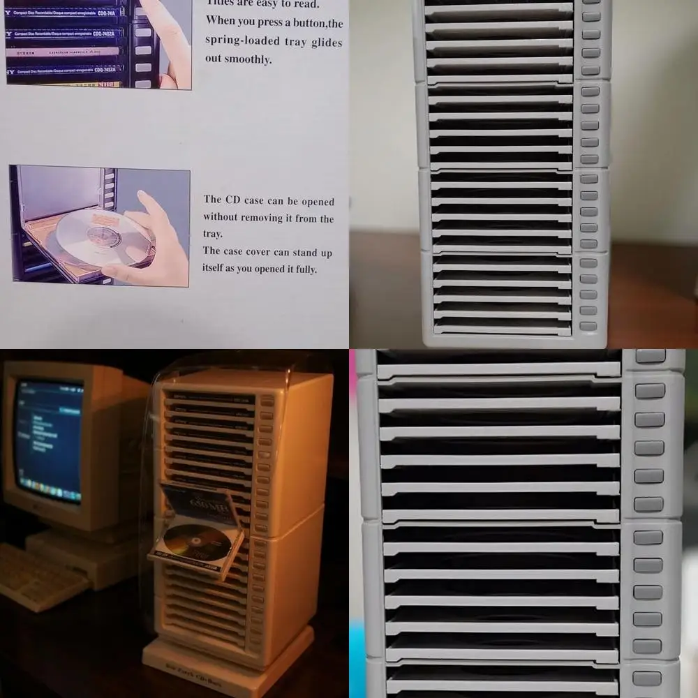 CD Storage with Eject Button: The Ultimate Solution for Organized Media Collections