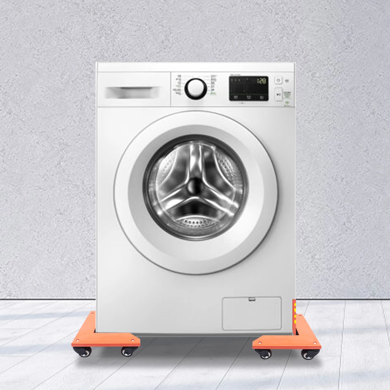 4 set di mobili triangolari Dolly per pavimenti duri, capacità di carico di 639 kg con 3 ruote in PU per lo spostamento di mobili pesanti