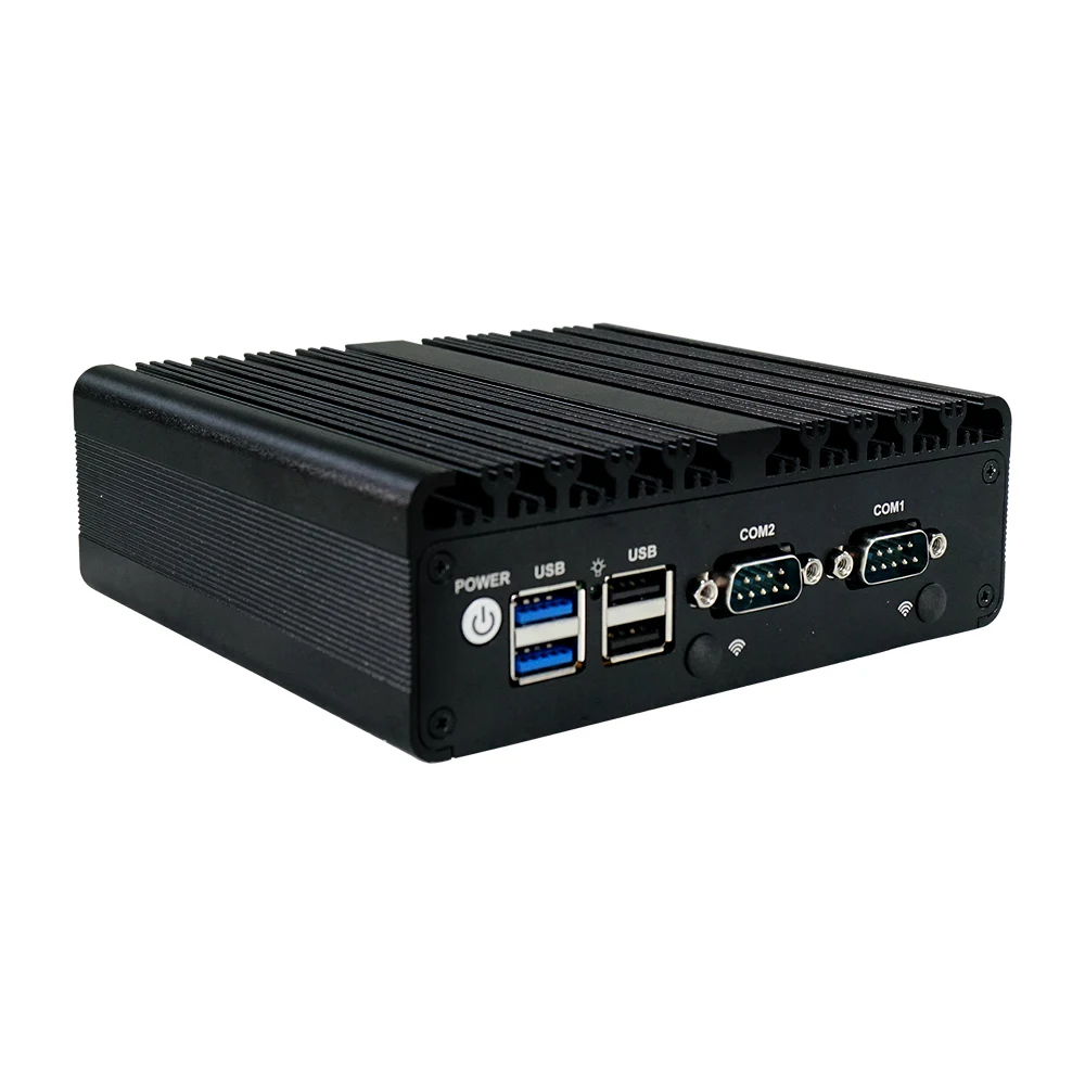 Ikuaios lüfter loser mini ipc n100 prozessor 4x2,5 gbe kompatibler pfsense linux ubuntu windows für iot machine vision g30x 4 l2c