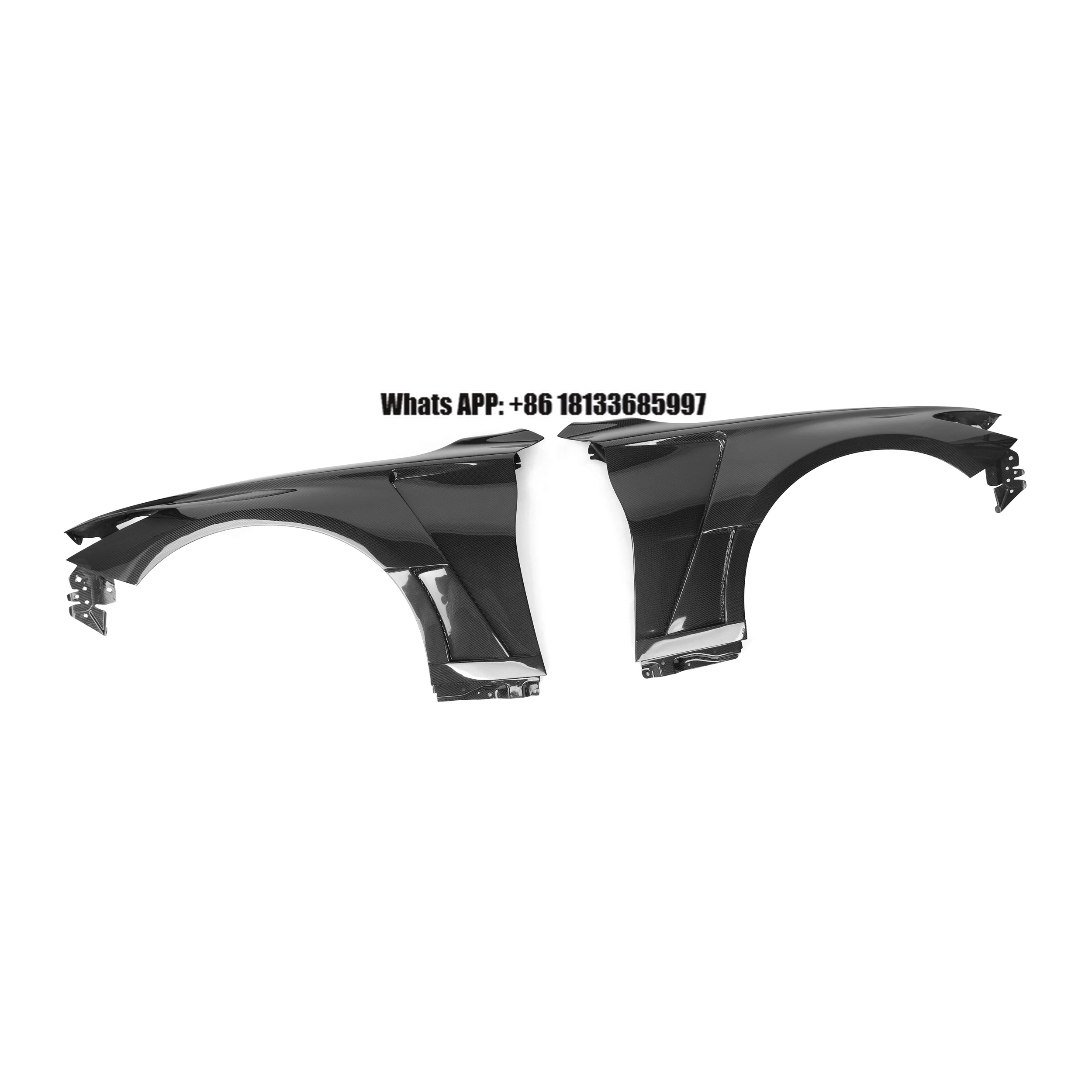 

High Quality Carbon Fiber Car Parts Side Fenders for Infiniti Q60 2016+ Car Bumper Side Fenders