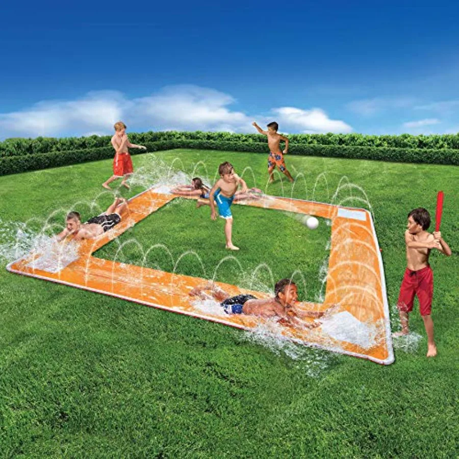 

Spring and Summer Toys Grand Slam Baseball Water Slide