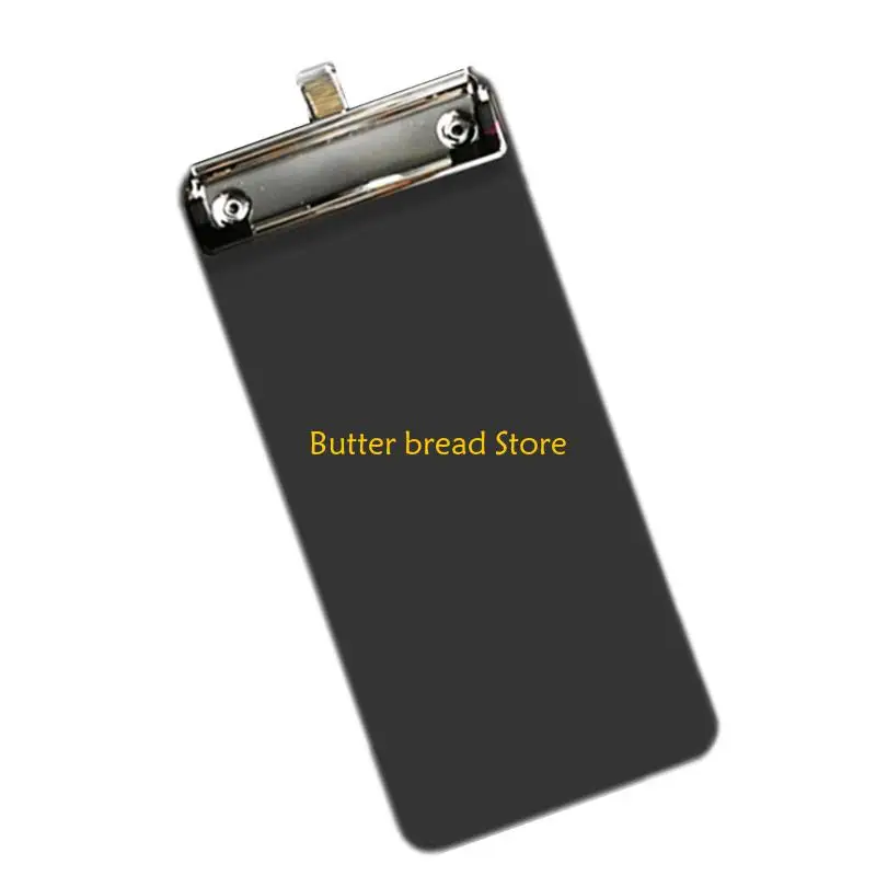 

W89C Small Clipboard with Retactable Hanging Hook 10x22cm Writing Board for Office