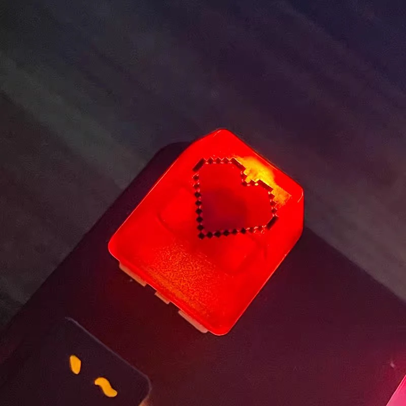 

Heart Shape Computer Keyboard Keycaps For Esc Key Caps For Mechanical Gaming Keyboard OEM Profile ABS Computer Key Cap