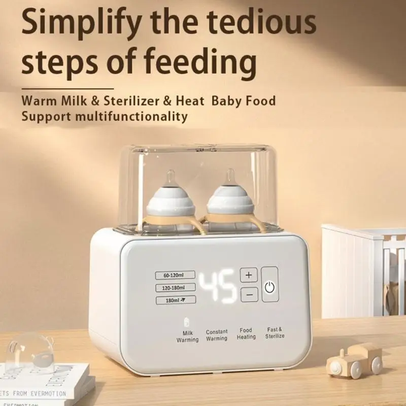 الطفل زجاجة تستخدم في الرضاعة دفئا متعددة الوظائف التدفئة السريعة الغذاء التكميلي سخان الرضاعة الطبيعية جهاز حفظ حرارة الحليب #2