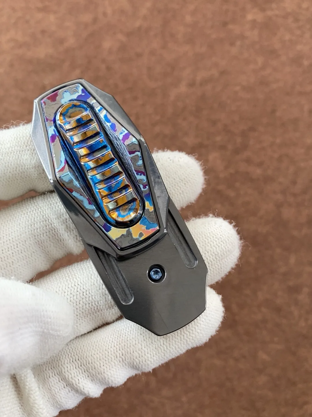 Chima spacecraft zirconium  Zirma Pushing Cards EDC, decompression toy