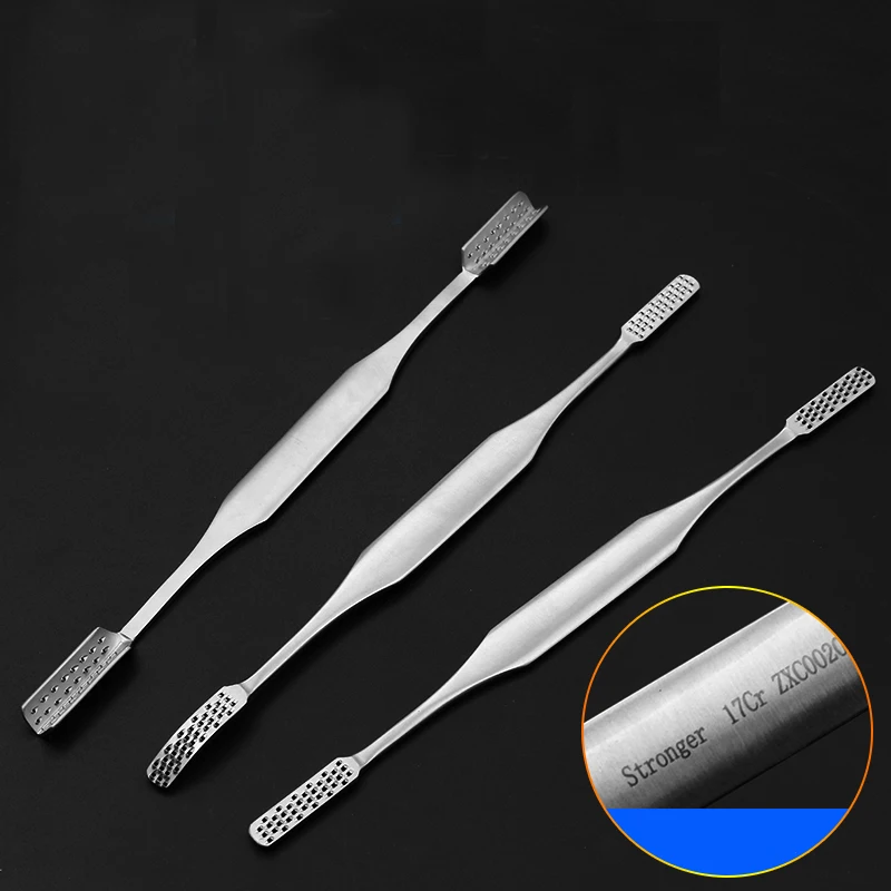 Lima nasale scalpello osseo nasale strumento di plastica di bellezza coltello osseo scalpello osseo con fori