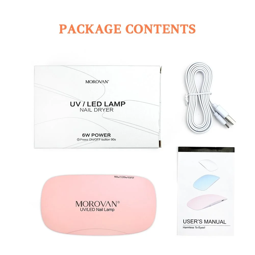 مسمار ضوء 6 واط مسمار مصباح مسمار الأشعة فوق البنفسجية هلام البولندية علاج مصباح مسمار مجفف المهنية مسمار أدوات الرسم الملحقات (6 واط مسمار ضوء)