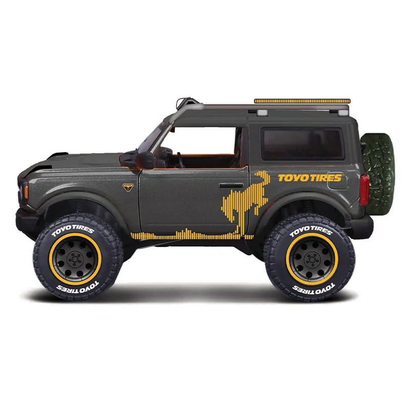 Maisto 1:24 New style Ford BRONCO BADLANDS 2021 simulation alloy car model crafts decoration collection toy tools gift