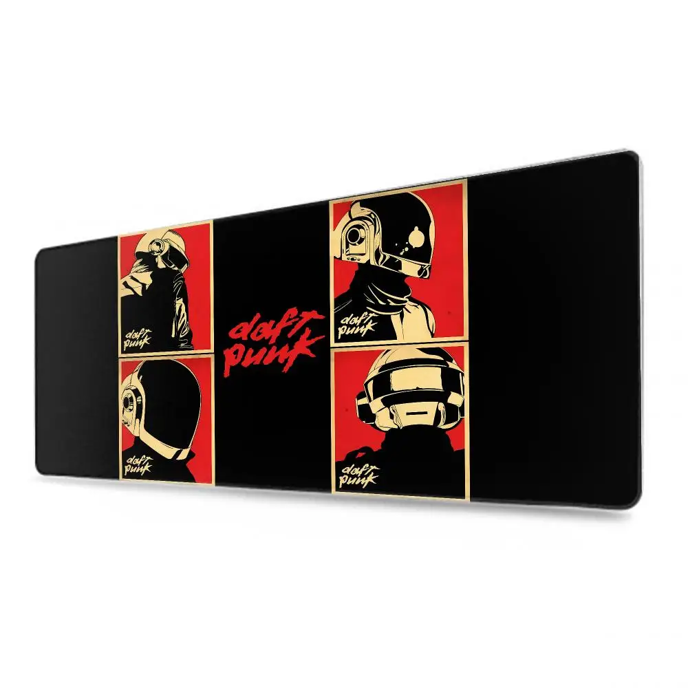 Daft Punk Mouse Pad Tablet Laptop xl desktop mouse mat cute HD printing Gaming keyboard pad Player 90x40 cm