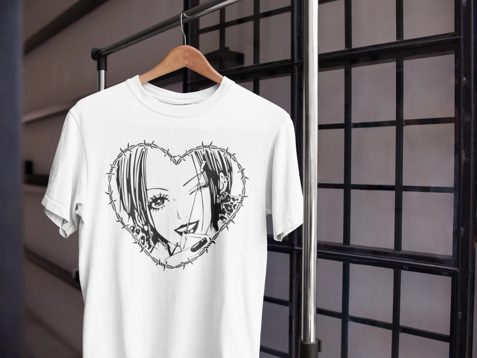 

Nana Osaki into a barb wired heart Unisex T-Shirt