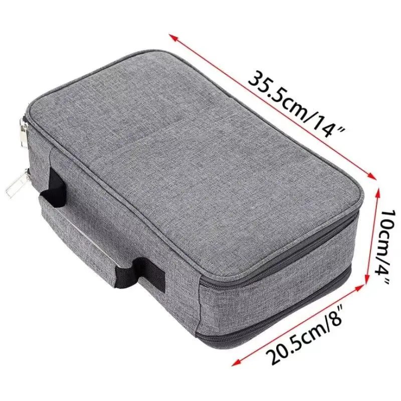 School Pencil Case Supplies 120 Slots Pencilcase for Artistic Material Stationery Pen Box Organizer Large Marker Caryon Bag Kit