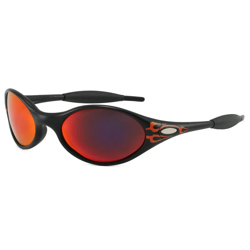 2026 Y2K Euro-Amerikanische polarisierte Sonnenbrille für Männer und Frauen, TR Retro Oval-Rundrahmen, Outdoor-Fahrrad- und Fahrsonnenbrille.