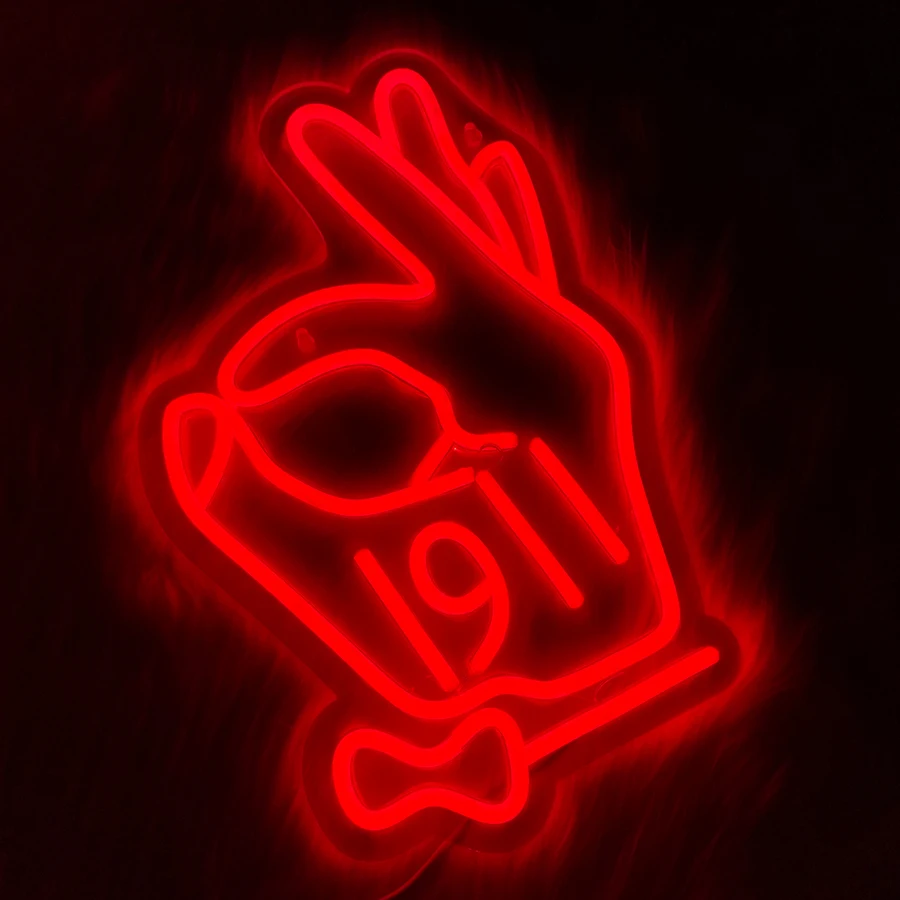 علامات KAP Fraternity Sorority النيون لديكور الحائط، هدايا عيد ميلاد الأخوة، هدايا Sorority Sings، تعمل بمنفذ USB #5