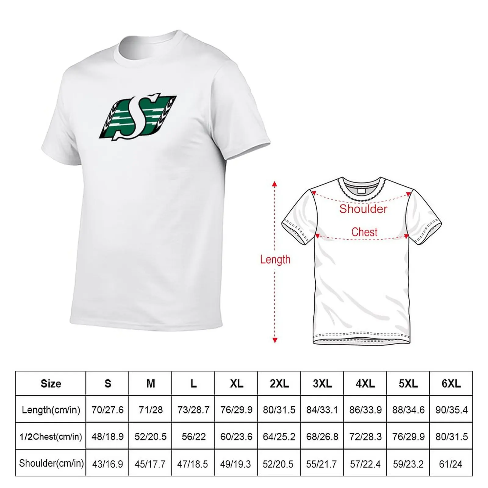 Saskatchewan Roughriders T-Shirt tees anime hippie clothes heavyweights Men's clothing