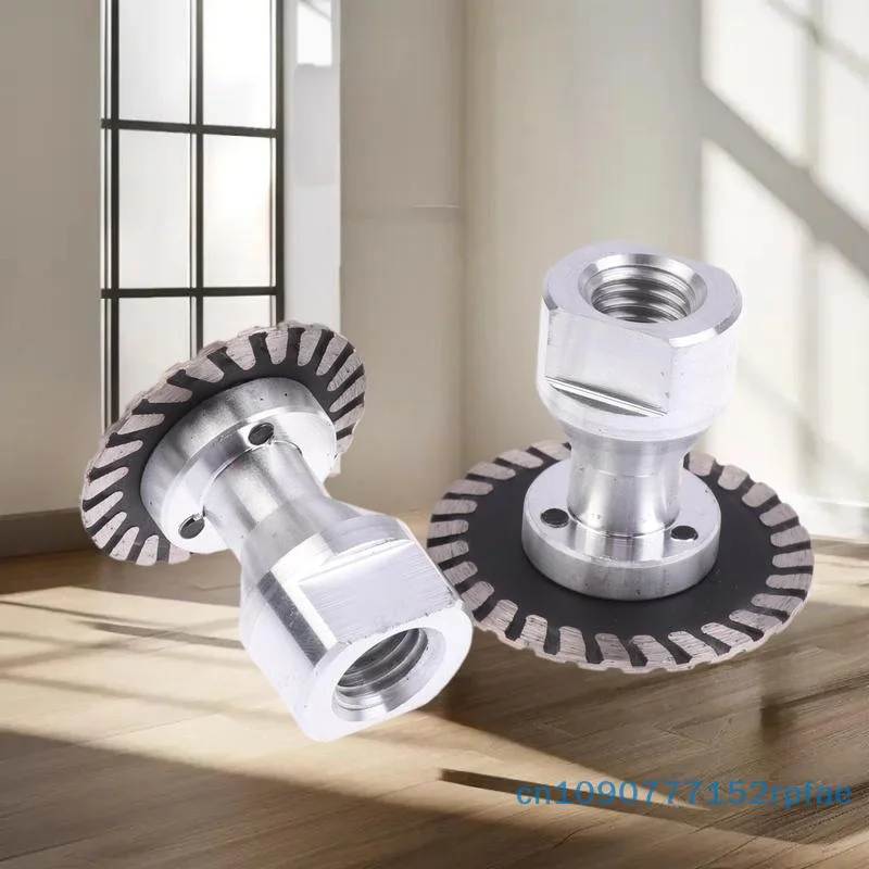 

1 шт. 40/50 мм морская паяная гравировальная пила, полотно для спелеологии M14, фланцевый шлифовальный диск для резки плитки, мрамора, бетона, керамики