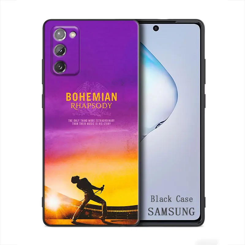 Queen Freddie Mercury Singer Phone Case for Samsung A91 A73 A72 A71 A53 A52 A7 M62 M22 M30s M31s M33  M52 F23 F41 F42 5G 4G TPU image 4