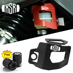 For YAMAHA XSR155 XSR 155 XSR125 XSR 125 XSR125 155 Rear Brake Pump Fluid Reservoir Guard Tank Cover Cap Protection Motorcycle