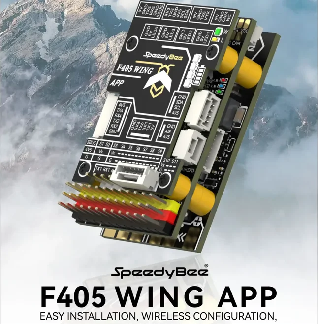 

Контроллер полета SpeedyBee F405 WING APP с фиксированным крылом