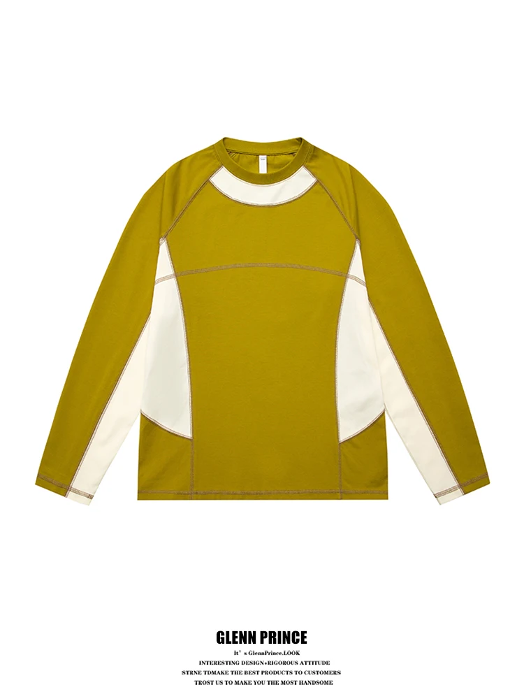 

Футболка GPstudio Color Blo Sports с длинным рукавом, мужская, для активного отдыха, парный дизайн, быстросохнущая, с защитой от УФ-излучения, из смеси полиэстера и хлопка