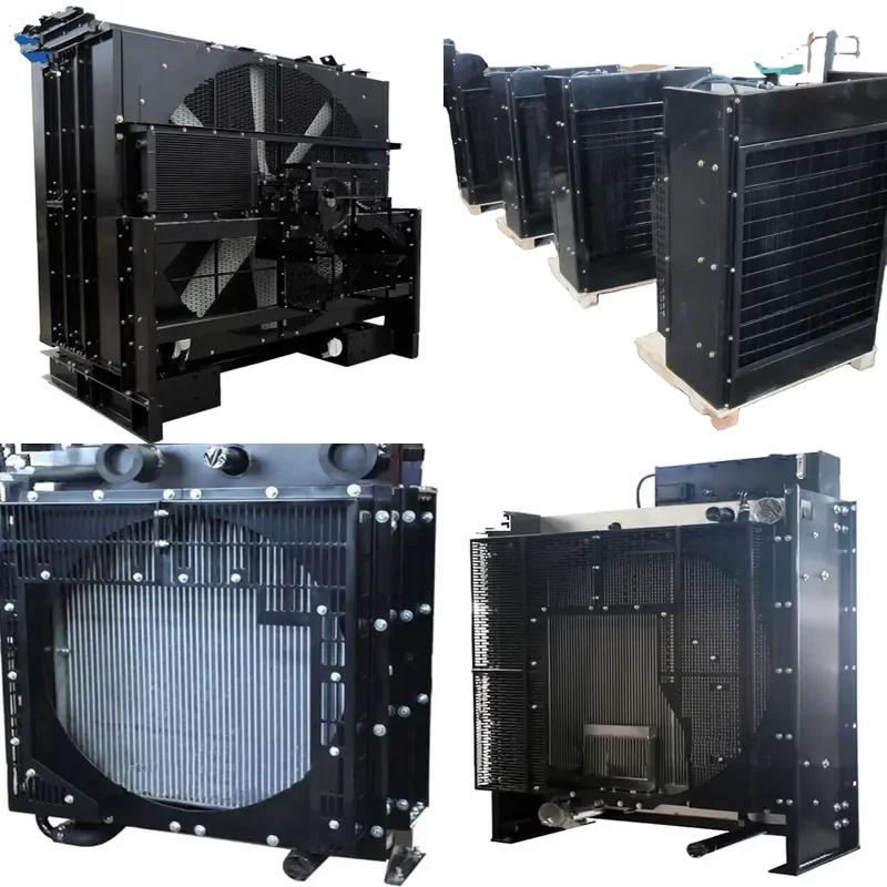 for 4Bt Industrial Radiator Series Engine Diesel Generator Water Cooling Car Radiator