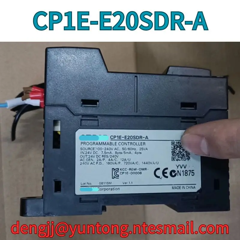 Used PLC CP1E-E20SDR-A test OK Fast Shipping