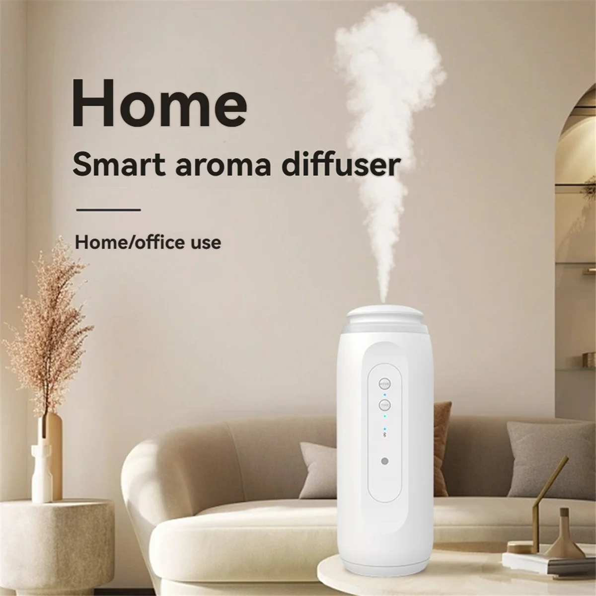 ABMO 300m³ Wall Plug Aroma Diffuser with Sensor Night Light Smart Bluetooth App Fragrance Diffuser EU Plug A