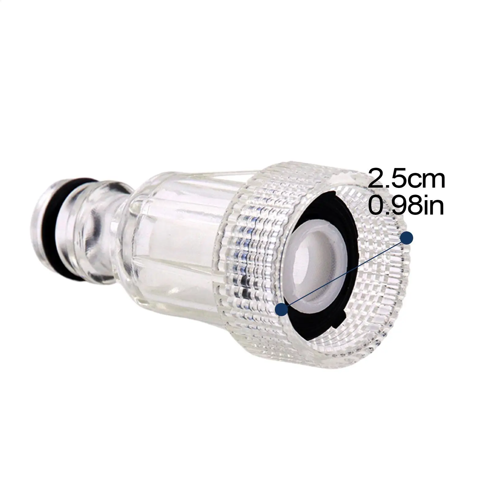 المحمولة ارتفاع ضغط غسالة السيارات مدخل تصفية موصل واجهة غسالة موصل 6 "واجهة