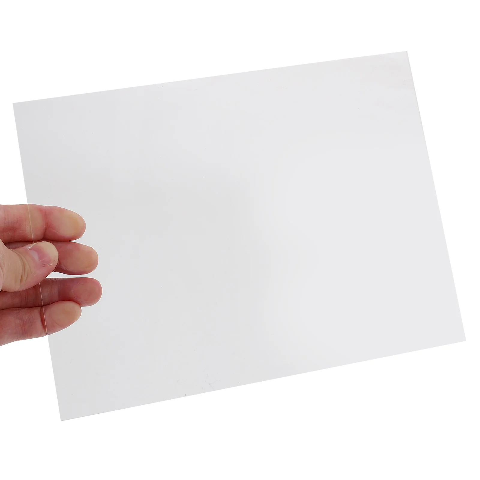 

6pcs Acrylic Memo Transparent Message Note For School Office Home Erasable Writing Desktop Tabletop Sign Display Creative