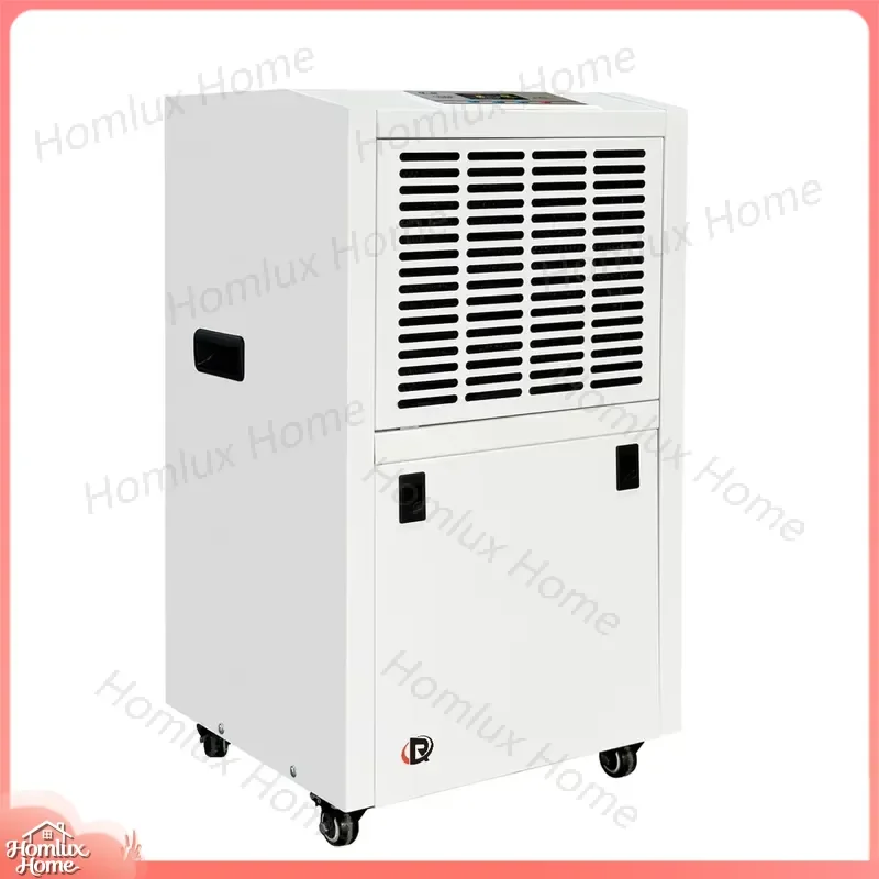 Portable 60L Industrial Dehumidifier for Warehouse Hotel Locker Room Commercial Use Heavy Duty Wheel Mounted Dehumidifier