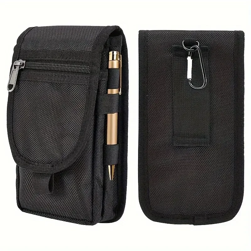 

Mobile Phone Waist Hanging Bag, Mobile Phone Bag, Casual Waist Bag, Pen Insertion Bag, 6.3 Inch Flip Top, Waist Bag, Mobile Phon
