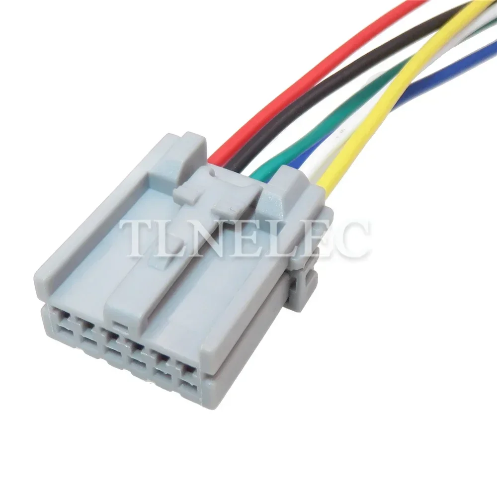 6 Pin Way Car Steering Lock Unsealed Socket with Wires Auto Wire Harness Connectors For Nissan 7282-5978-40 7283-5978-40