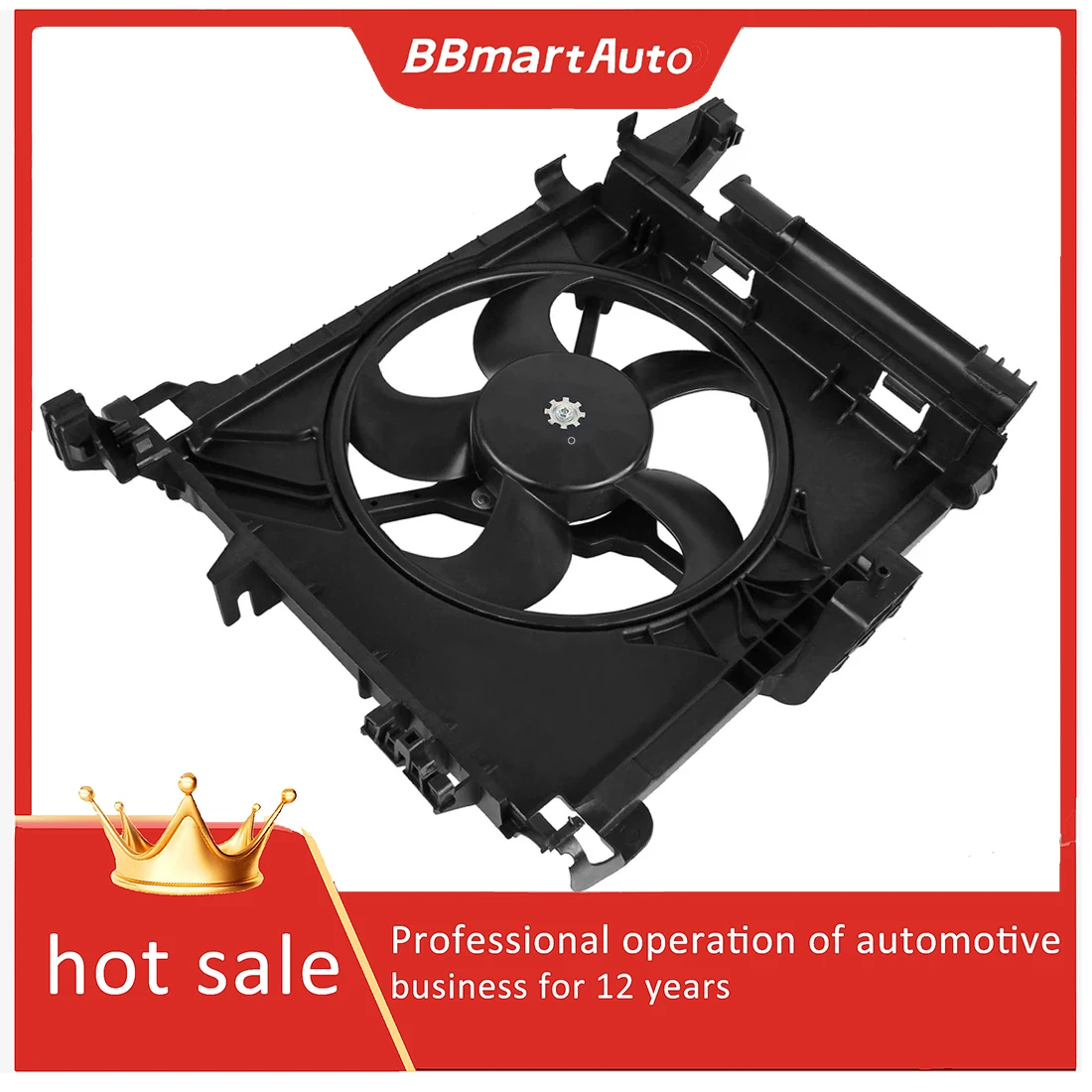 

0002009323 Radiator Cooling Fan Assembly For Mercedes-Benz SMART W451 FORTWO COUPE BBmartAuto