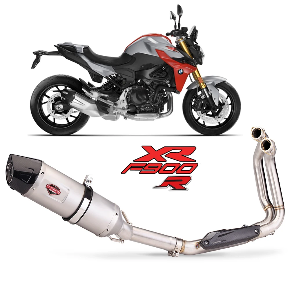 Motorcycle exhaust For BM W F900R F900XR special modification of the entire exhaust pipe F900XR front exhaust straight up