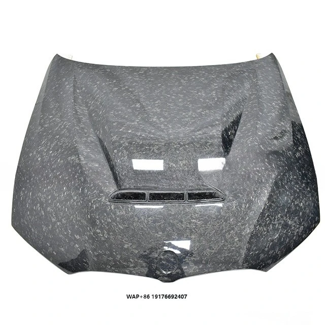 CUSTOMIZE CS STYLE FORGED CARBON FIBER ENGINE HOOD BONNET for 3 SERIES G20 G28 BODY KIT