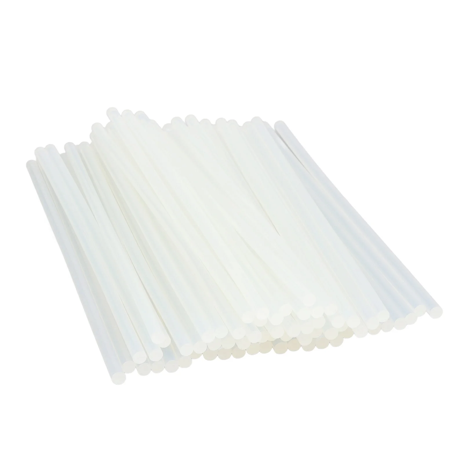 180pcs Hot Glue Stick EVA Resin White Transparent Strong Adhesion Hot Melt Glue Sticks for Handcrafts Repairs Glue Gun Stick
