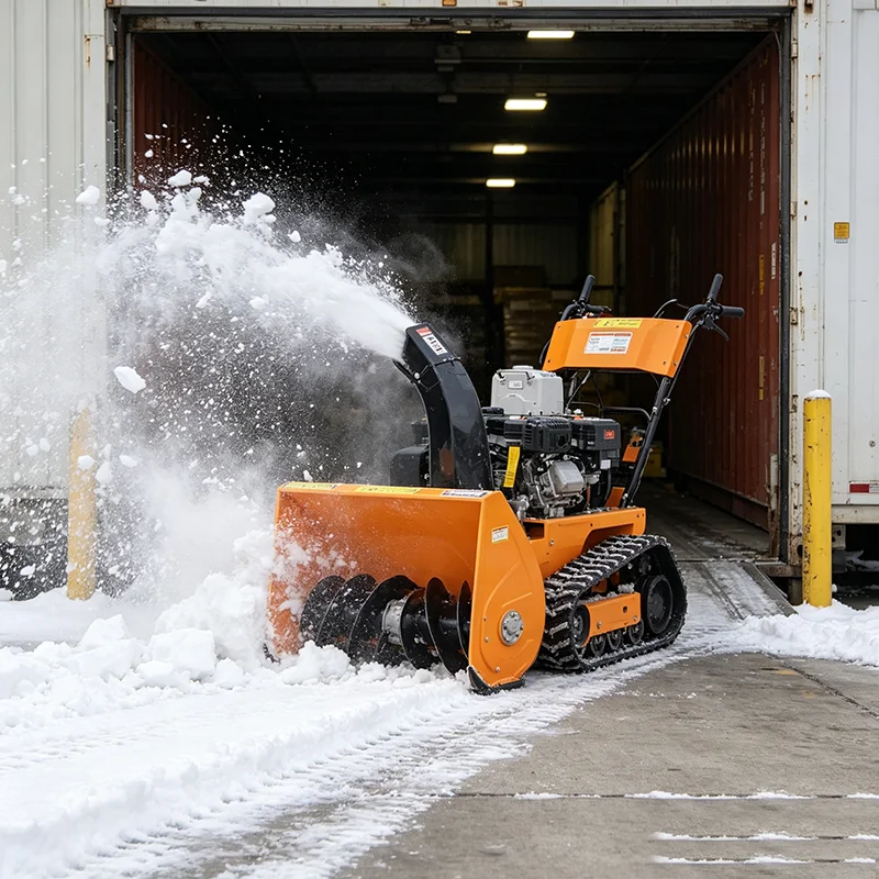 Brushless Cordless Snow Sweeper Electric Snow Blower Rechargeable Snow Thrower for Sidewalk