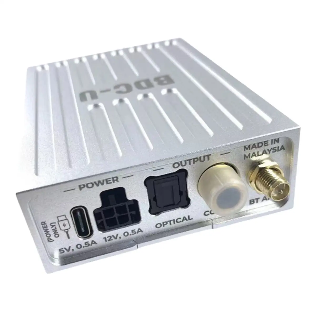 QCC5171 Bluetooth 5.3LDAC Lossless Coaxial USB Decoder Wireless Car Audio Receiver BDC-U