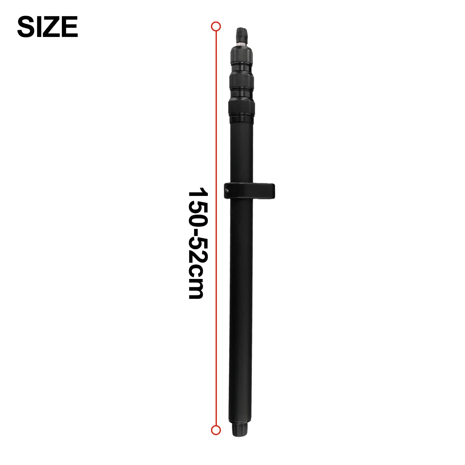 

Brand New Durable Portable GPS RTK Pole Centering Rod 52cm -150cm Aluminum Alloy Black 21/24/27/30mm Rod Diameter