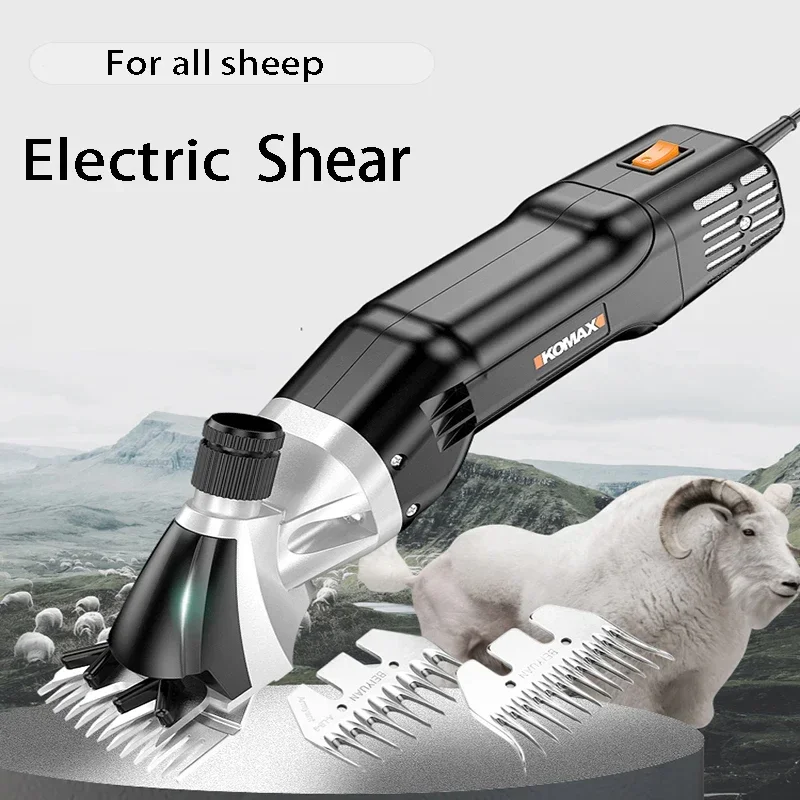 

800W Electric Sheep Goat Shearing Machine High Efficiency Wool Clipper Shears Wool Scissor Farm Supplies with CE Certificated