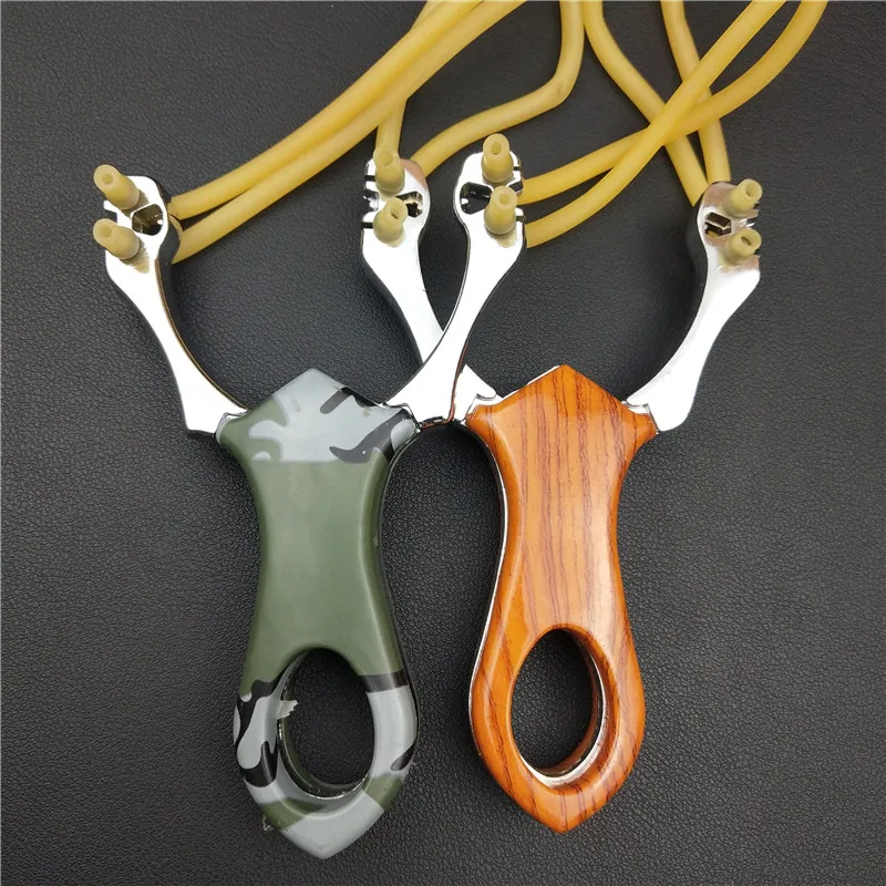 NEW Powerful Sling Shot Aluminium Alloy Camouflage Bow fishing Catapult Outdoor Hunting Slingshot Hunt Accessories catapult