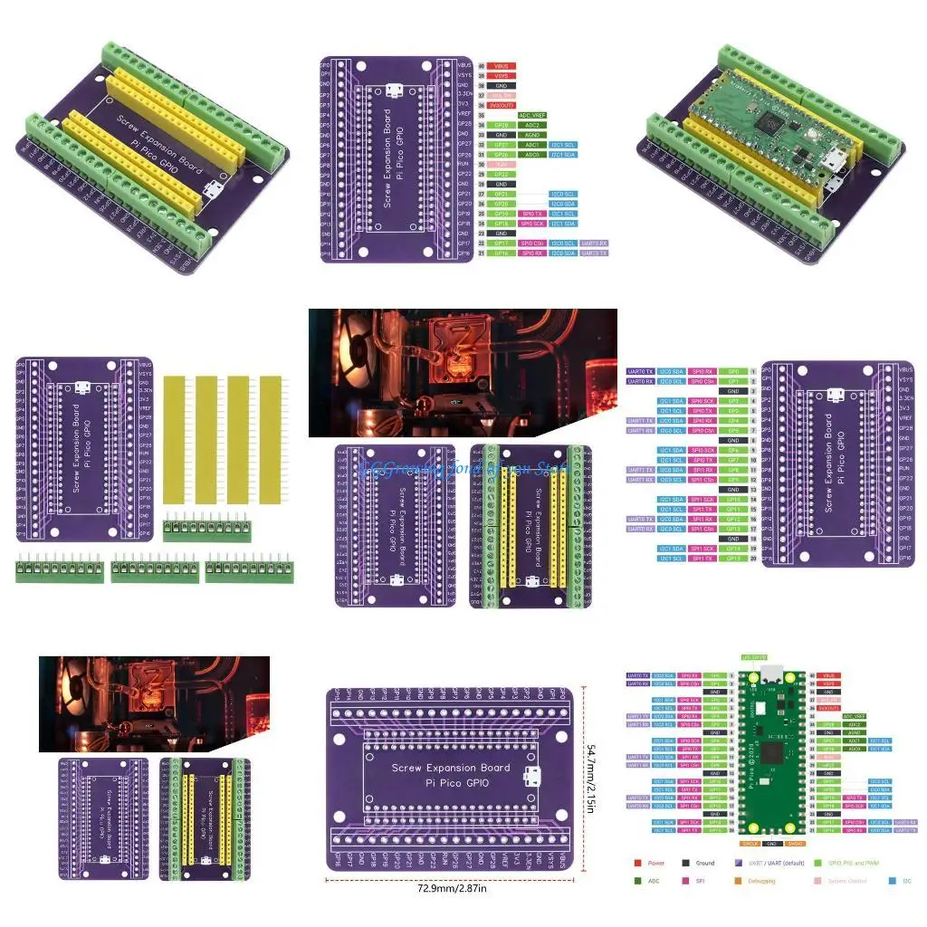 

H9EB GPIO Expansion Board GPIO Breakouts Extension Adapter Welded/ Unwelded Optional