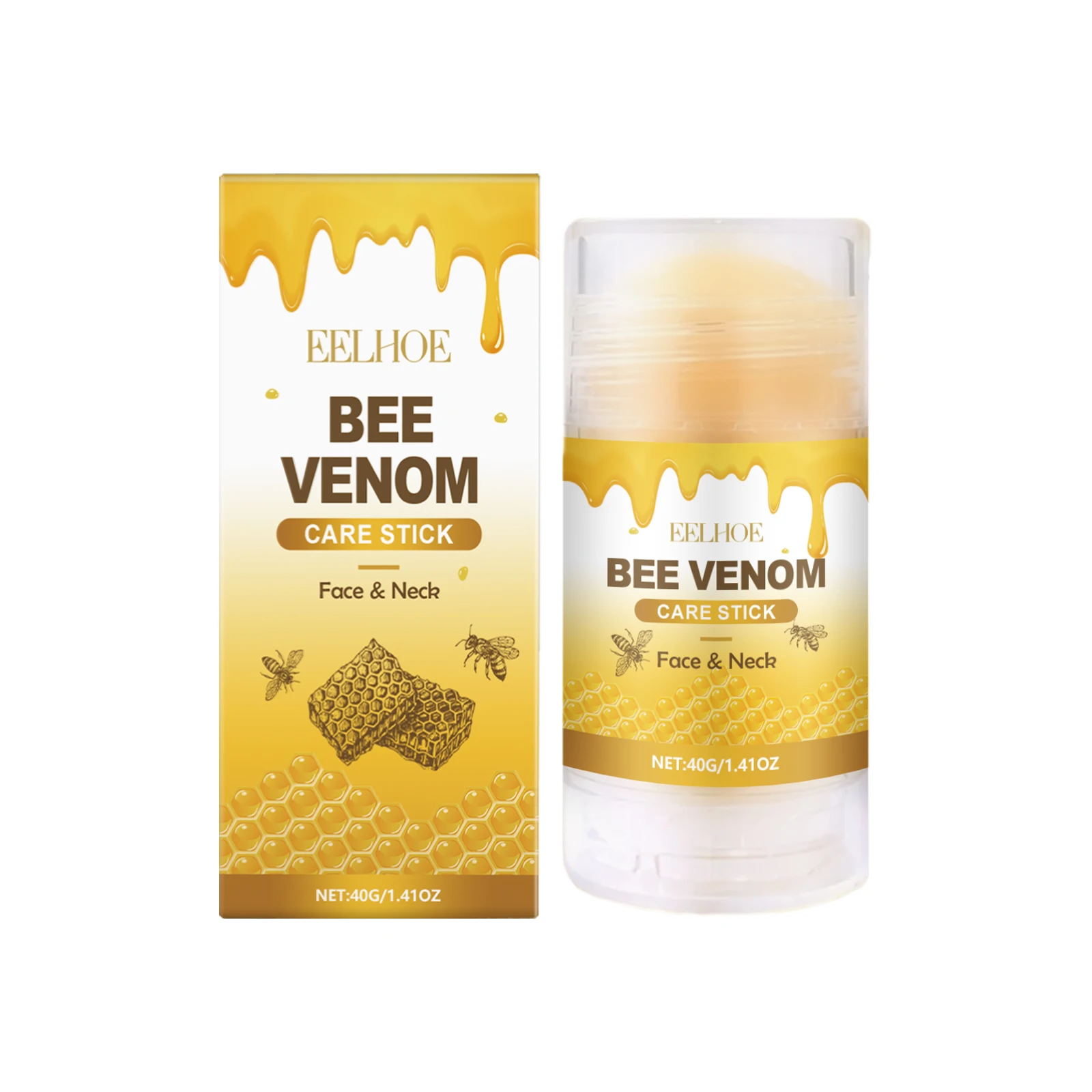 Bee Venom Face Cream Neck Firming Cream Tightening Fade Fine Lines Moisturizing Smoothing Spots Removal Cream Skin Care Products