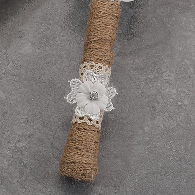 European wedding cake baking tools stainless steel linen handle wedding supplies tableware