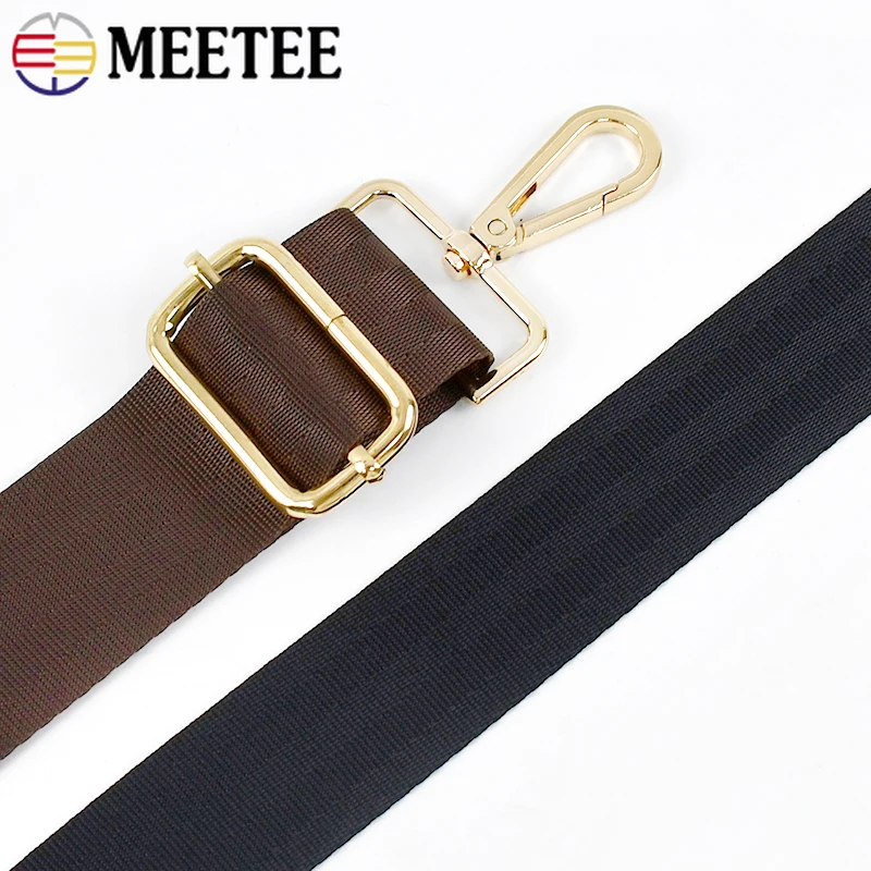 2Meters 20/25/32/38/50mm Nylon Webbing Tape Bag Strap Safety Belt Band Luggage Pet Collar Ribbon Material Sewing Accessories