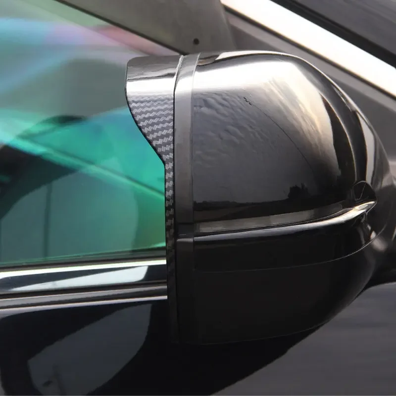 For Honda CRV CR-V 2017 2018 2019 2020 2021 2022 Hybrid ABS Car Rearview Side Mirror Rainproof Shell Cover Eyebrow Trim view 2