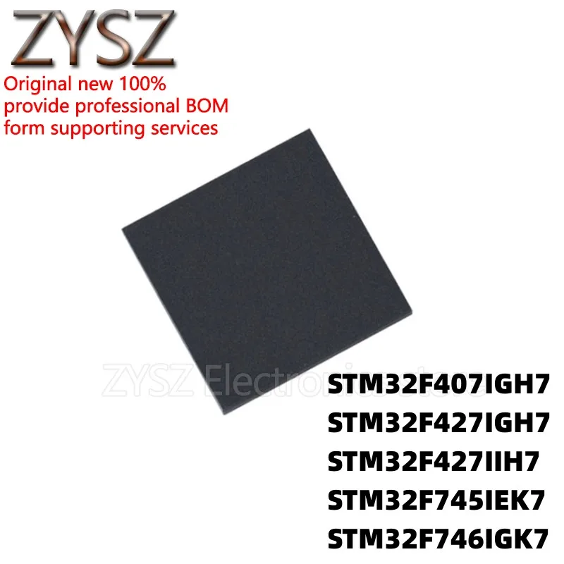 

5PCS STM32F407IGH7 32F427IIH7 32F745IEK7 32F746IGK7 chip BGA176