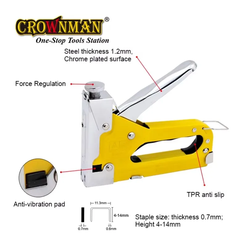 Masonry and Painting Heavy Duty 4-14mm for Woodworking Tools Straight Nail Shooter Staple Gun  Manual Nail Gun - view 3